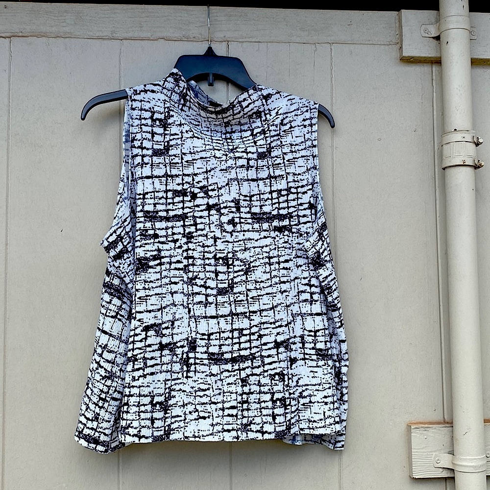 Topshop Mock Neck Tank